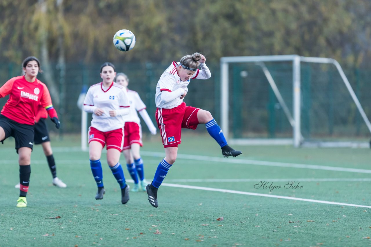 Bild 205 - wBJ Hamburger SV 2 - Eimsbuettel : Ergebnis: 0:5